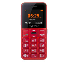 Telefon myPhone Halo Easy Senior červený
