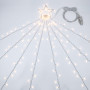 Solight LED řetěz s hvězdou na vánoční strom, výška 2,1m, 212 LED, IP44 Solight LED řetěz s hvězdou na vánoční strom, výška 2,1m, 212 LED, IP44