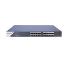 DS-3E0524TF(B) 12×1Gb RJ45+12×1GbSFP | výkon 40W | bez managementu | kapacita 48 Gbps
