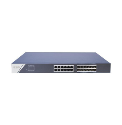 DS-3E0524TF(B) 12×1Gb RJ45+12×1GbSFP | výkon 40W | bez managementu | kapacita 48 Gbps