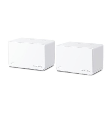 WiFi router TP-Link Mercusys Halo H80X(2-pack) WiFi 6, 3x GLAN, 2,4/5GHz, AX3000