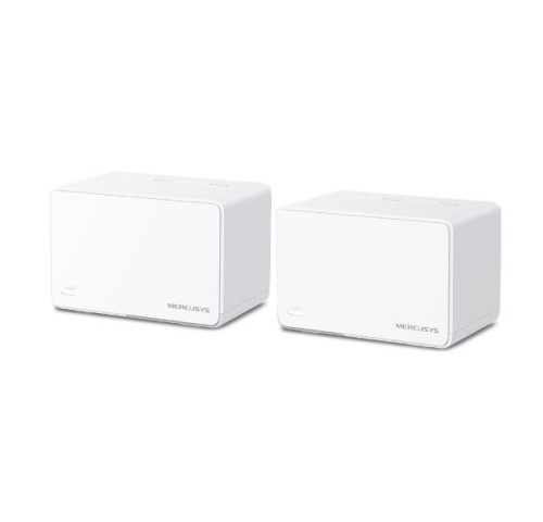 WiFi router TP-Link Mercusys Halo H80X(2-pack) WiFi 6, 3x GLAN, 2,4/5GHz, AX3000 WiFi router TP-Link Mercusys Halo H80X(2-pack) WiFi 6, 3x GLAN, 2,4/5GHz, AX3000
