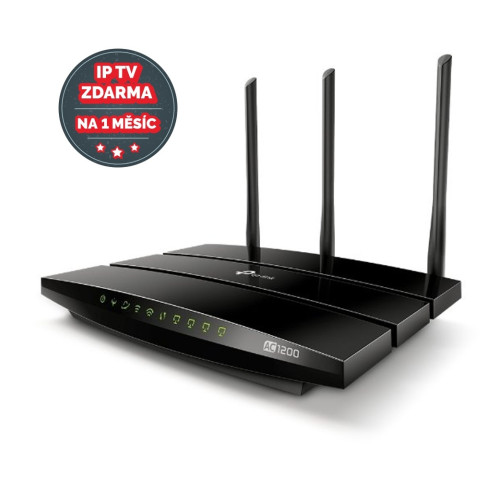 ADSL router TP-Link Archer VR400 VDSL/ADSL MODEM 4xGLAN, 2x USB, WIFI 2,4GHz a 5GHz