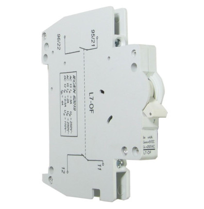 Pomocný kontakt L7-OF pro DC jistič 2P Tongou TOMC7-63 Pomocný kontakt L7-OF pro DC jistič 2P Tongou TOMC7-63