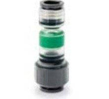 Camozzi V4590 gas-water block 5/0,5-3,5mm IN-line, modrý