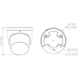 IPC-HDW3849H-ZAS-PV-27135-S5-BLACK -S5 černá 8Mpix Smart Dual IR 50m, 40m bílé LED, AI, SMD4.0