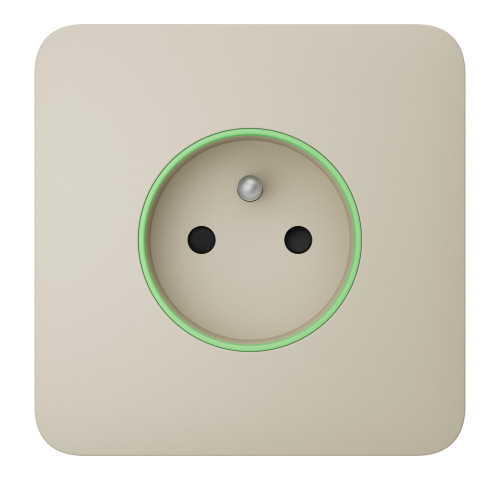 SoloCover (type E), přední panel pro Outlet, ivory SoloCover (type E), přední panel pro Outlet, ivory