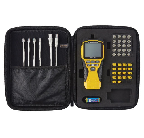 LAN TESTER - VDV Scout® Pro 3 Tester Kit Locator (PoE) - KLEIN TOOLS LAN TESTER - VDV Scout® Pro 3 Tester Kit Locator (PoE) - KLEIN TOOLS