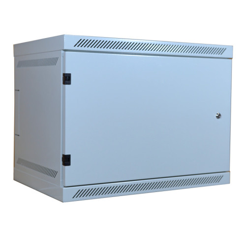 LEXI-Net rozvaděč 9U nástěný 9U, hl. 400mm, plné dveře, zámek