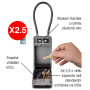 Bezpečnostní schránka Master Lock 5482EURD se závěsným lankem