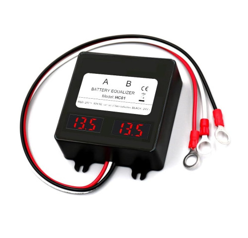 Balancér Carspa HC01 pro 2 baterie 12V s displejem