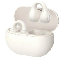 Bluetooth sluchátka Baseus Bass 15 Clip Open Ear bílá