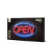 Dekorativní LED neon Open modro-červený
