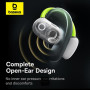 Bluetooth sluchátka Baseus Eli Sport 1 Open-Ear zelená Bluetooth sluchátka Baseus Eli Sport 1 Open-Ear zelená