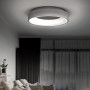 Solight LED stropní světlo kulaté Treviso, 48W, 2880lm, stmívatelné, dálkové ovládání, šedá Solight LED stropní světlo kulaté Treviso, 48W, 2880lm, stmívatelné, dálkové ovládání, šedá