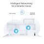 WiFi router TP-Link Deco PX10(3-pack) AX1500 + AV1000, WiFi 6, 3x GLAN, 2,4/5GHz