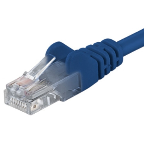 PremiumCord Patch kabel UTP RJ45-RJ45 level 5e 0.5m modrá PremiumCord Patch kabel UTP RJ45-RJ45 level 5e 0.5m modrá