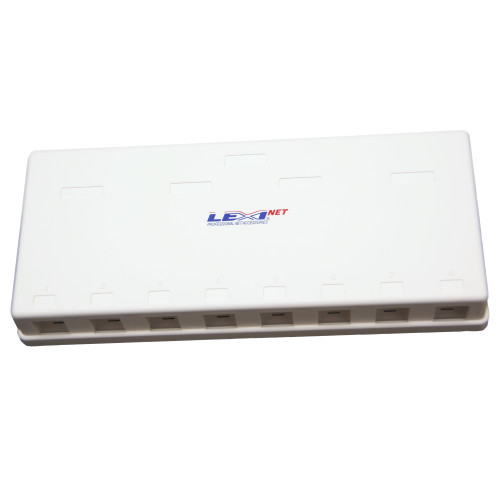 LEXI-Net Box na omítku na 8x keystone LEXI-Net Box na omítku na 8x keystone