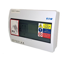 Rozvaděč EATON R-DC1T1-Rev01, T1+T2 (500V DC / 15A) pro 1 string IP40 certifikovaný Rozvaděč EATON R-DC1T1-Rev01, T1+T2 (500V DC / 15A) pro 1 string IP40 certifikovaný