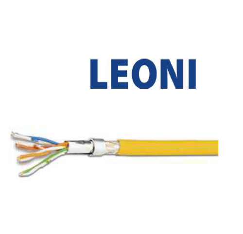 Kabel SF/UTP CAT5 YELLOW FLEX PUR AWG26/7 RAL 1021 Leoni Kerpen Kabel SF/UTP CAT5 YELLOW FLEX PUR AWG26/7 RAL 1021 Leoni Kerpen
