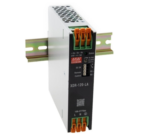 MEAN WELL XDR-120-12LA Průmyslový prémiový zdroj na DIN lištu 120W 12V MEAN WELL XDR-120-12LA Průmyslový prémiový zdroj na DIN lištu 120W 12V