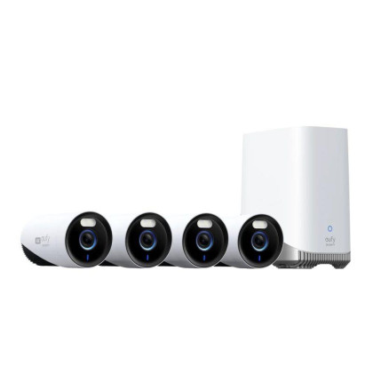 Venkovní kamera Anker eufy E330 (sada 4ks+jednotka HomeBase 3), 4K bílá