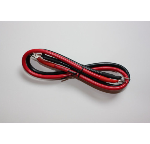 Propojovací kabely pro baterie, měniče, d.50cm, 25mm2, 2x vidlička M8 - pár (3WR-RVV25UT25-8)