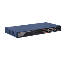 DS-3E1318P-EI 16x POE | 16x 100 Mb/s | 2x 1 Gb Combo port | výkon 230 W | Smart…