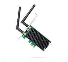 Síťová karta TP-Link Archer T4E AC 1200 Dual Band, 300Mbps 2,4GHz/ 867Mbps 5GHz, PCI-e, odnímatelná anténa