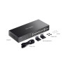Switch TP-Link ES220GP 16x GLan s PoE+, 2x GLan, 2x SFP, 150W, Omáda SDN