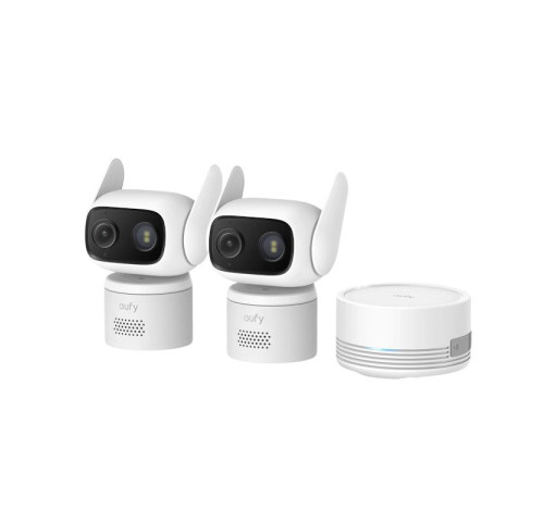 Venkovní kamera Anker eufy C31 (sada 2ks+jednotka HomeBase Mini), 2K bílá