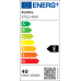 LED pouliční osvětlení PARK 40W, 3000 - 5000K, 5330lm - Ecolite