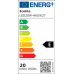 LED žárovka E27 A65 bílá 20W 2260Lm Ecolite