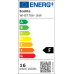 LED stropní svítidlo ZARA s nouzovým modulem a čidlem pohybu, 16W, 3000-6000K, 1300Lm, IP66