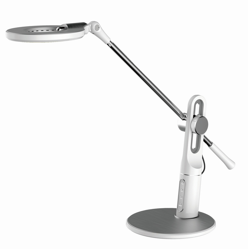 LED stmívatelná stolní lampa ALEX - 10W, 550Lm, volba teploty světla, bílá