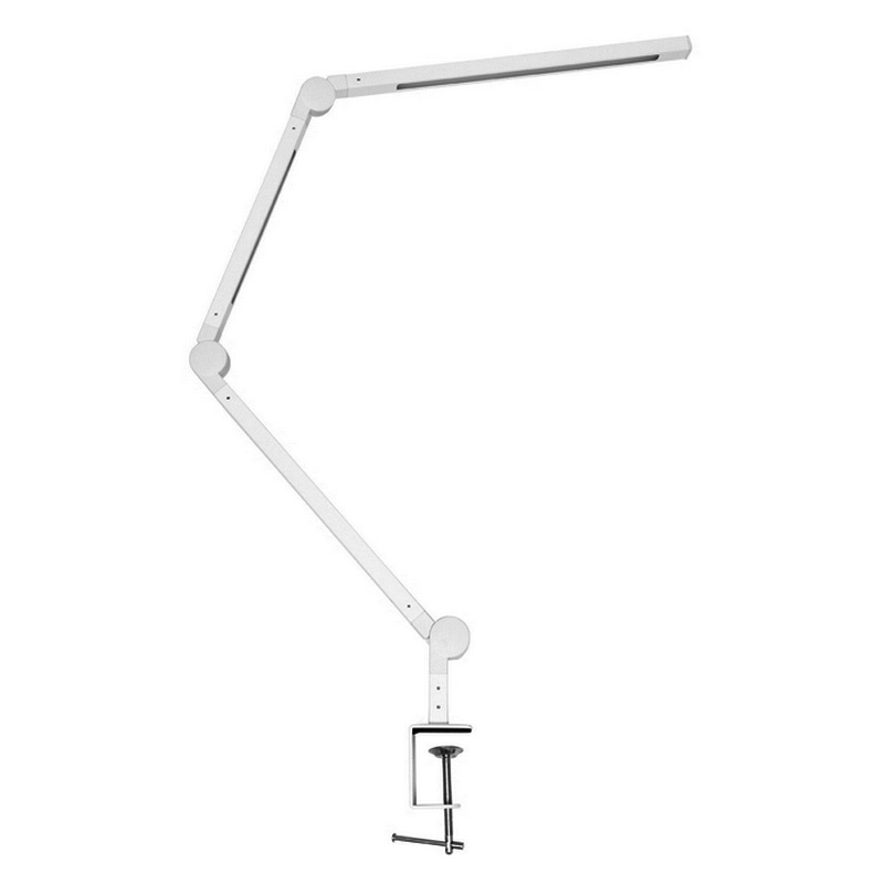 LED stmívatelná stolní lampa SPACE - 19W, 700Lm, volba teploty světla, bílá