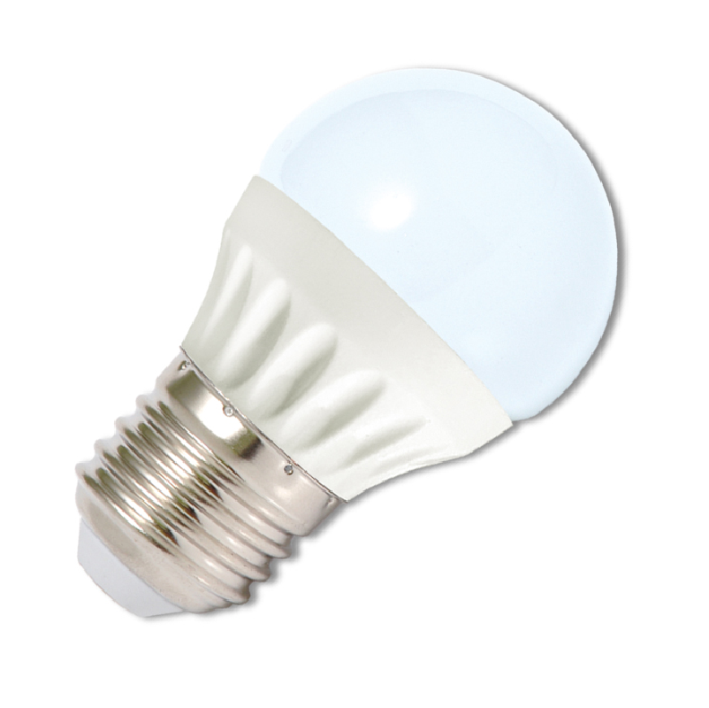 LED žárovka E27 G45 bílá 5W 450Lm Ecolite