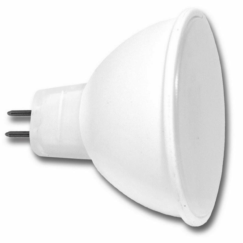 LED žárovka MR16, bílá, 5W, 490Lm - Ecolite