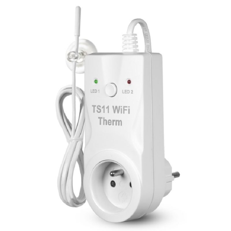 TS11 WiFi Therm - teplotní zásuvka - Elektrobock