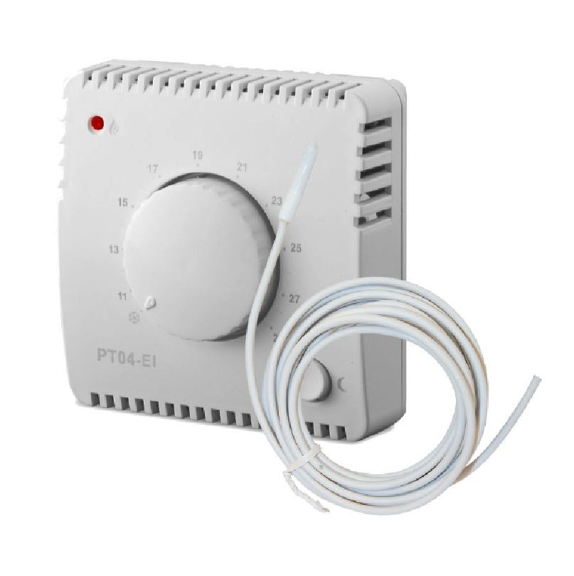 PT04-EI - Prostorový termostat s externím čidlem - Elektrobock