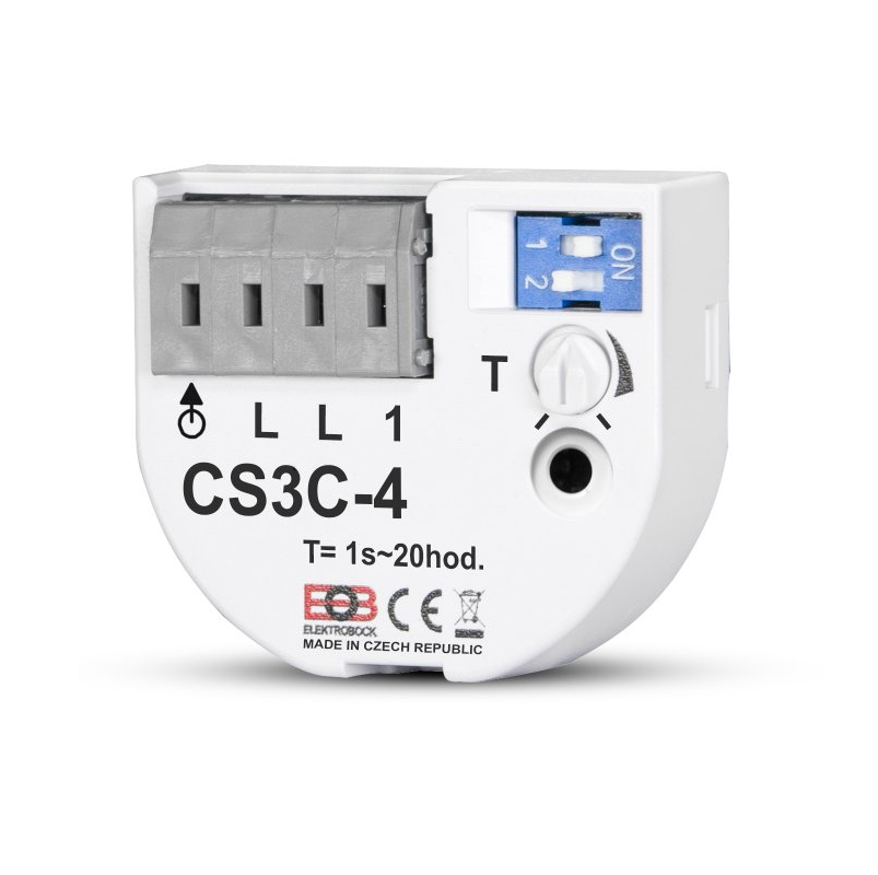 CS3C-4 -  Časový spínač pod vypínač