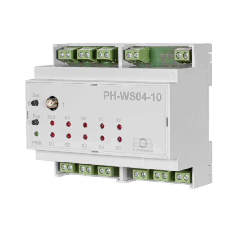 PH-WS04-10 - Přijímač na DIN lištu