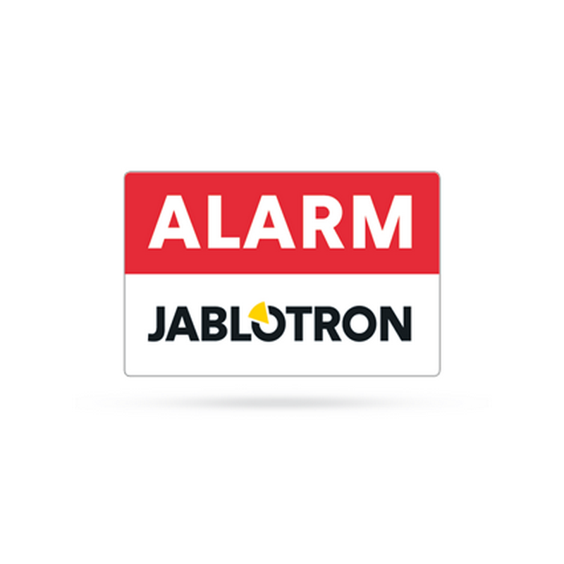 SAM-252.21 Samolepka vnější ALARM Jablotron