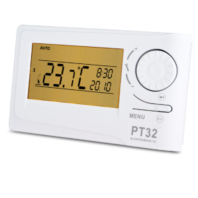 PT32 - Inteligentní prostorový termostat - Elektrobock