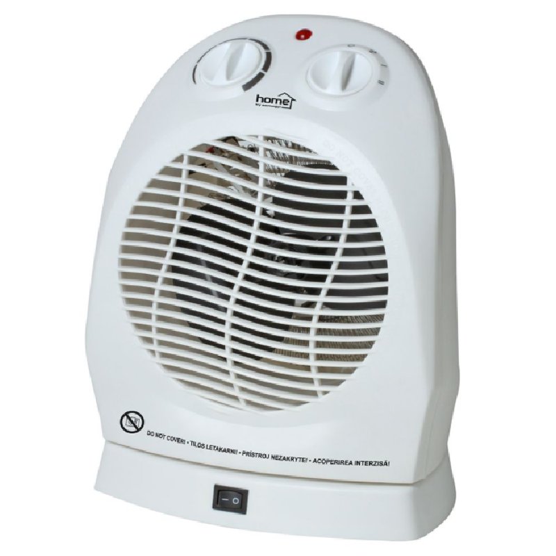 Teplovzdušný ventilátor 1000W / 2000W, s oscilací