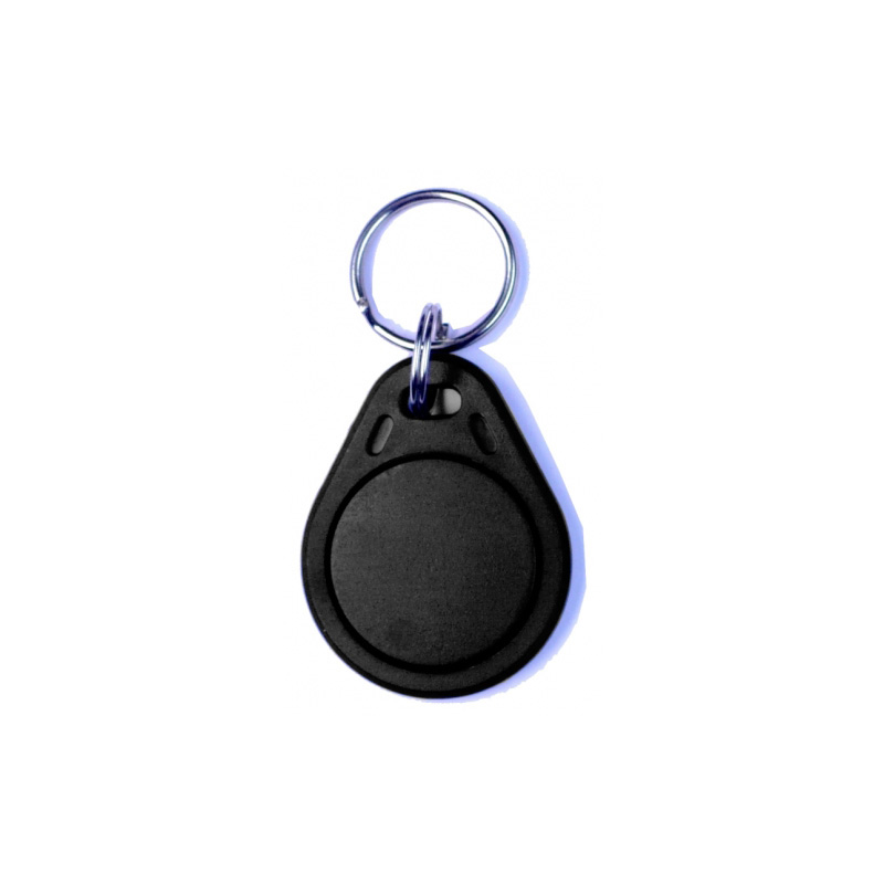 RFID klíčenka 125kHz, základní plastová, černá