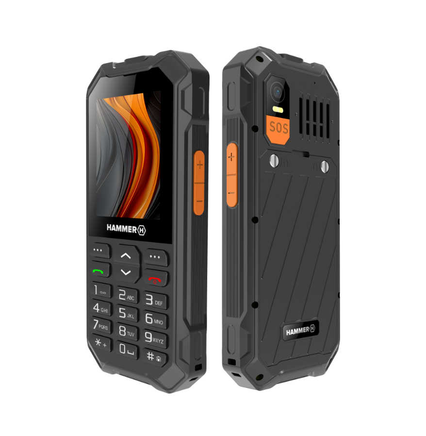 Telefon myPhone Hammer 6 LTE oranžový