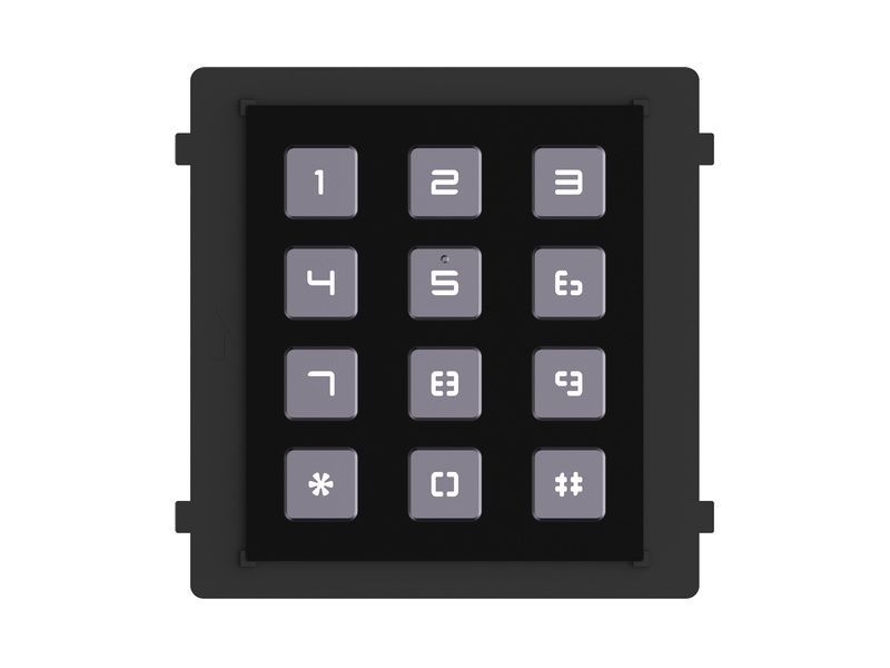 DS-KD-KP/Black Video Intercom 2. generace, modul klávesnice, černá barva