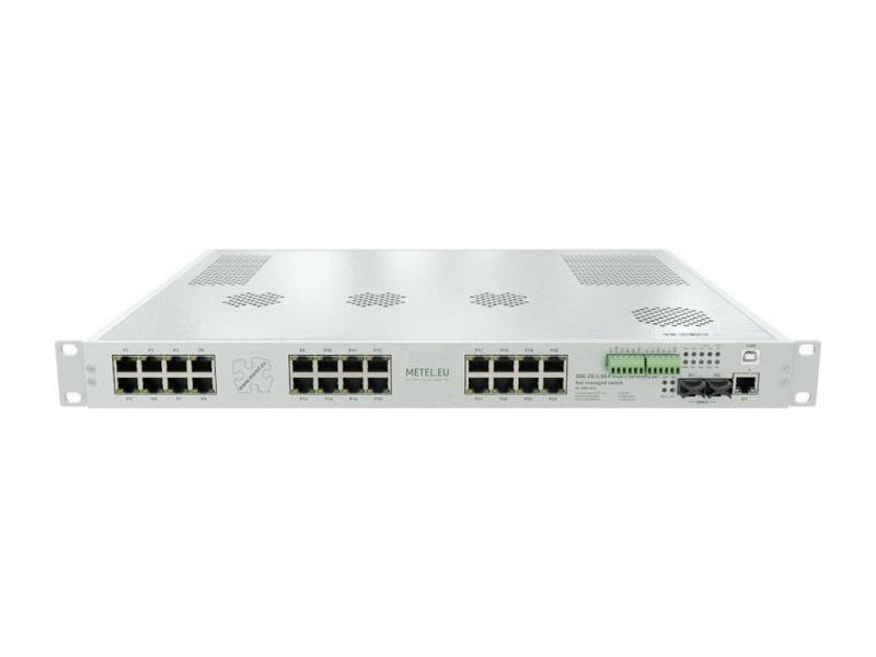 1-990-413 20G-2X.1.24.F-POE-750-UNIT/1U, Průmyslový managed switch 19"/1U…