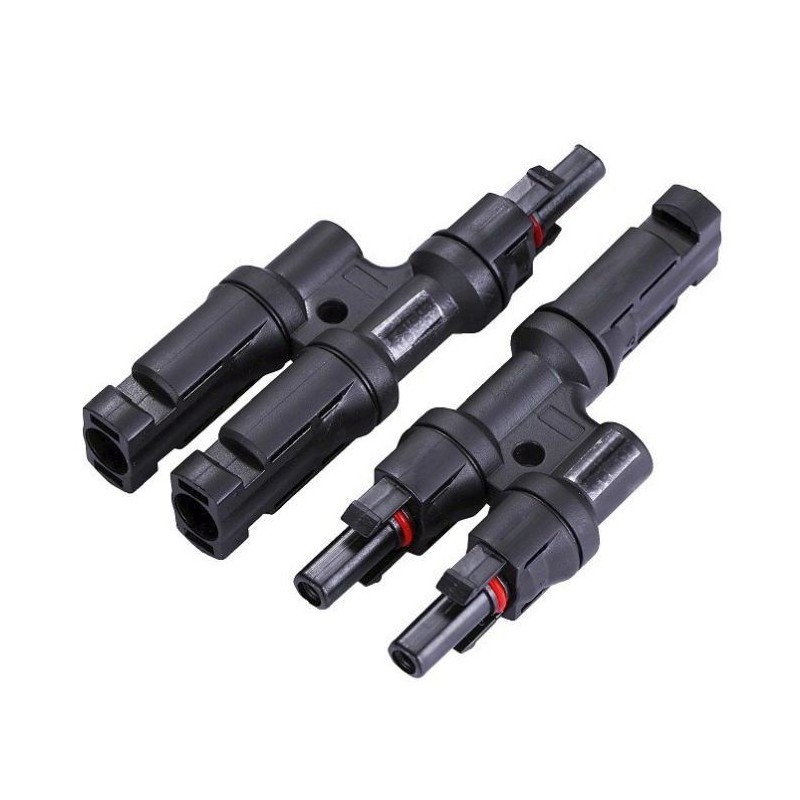 Rozbočovací konektory MC4 (1pár) pro solární panel (MC4 z 1 na 2)